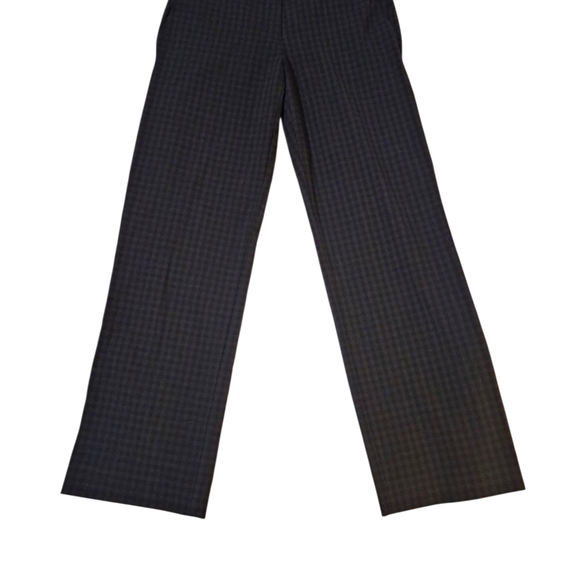 GAP Perfect Trouser Black/Grey Checkered Stretch Pants Straight-Leg. Size 6R - Picture 14 of 14